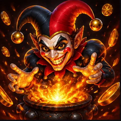 Eigenständiges Demo-Motiv für Joker Pyre