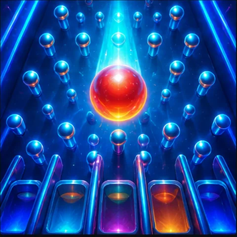 Eigenständiges Demo-Motiv für Plinko